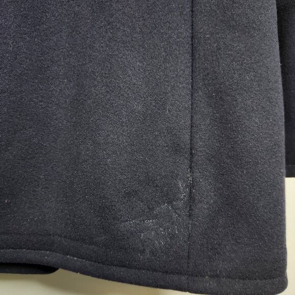 Naval Clothing Depot U.S. Navy Vintage Mens Wool Double Breasted Pea Coat  38 - Picture 7 of 9